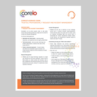 Coreio Service Desk Brochure